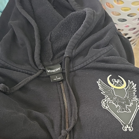 Darkness My Old Friend Graphic Tee - Black with Yellow Accents - Picture 2 of 3